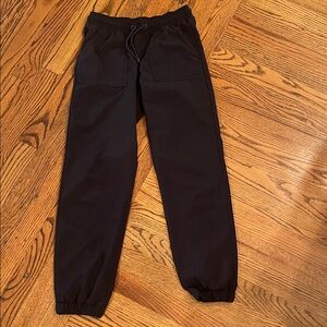 Athleta girl black jogger pant sz M 8/10